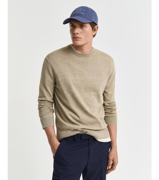 Gant SUNFADED C-NECK 277 dry sand