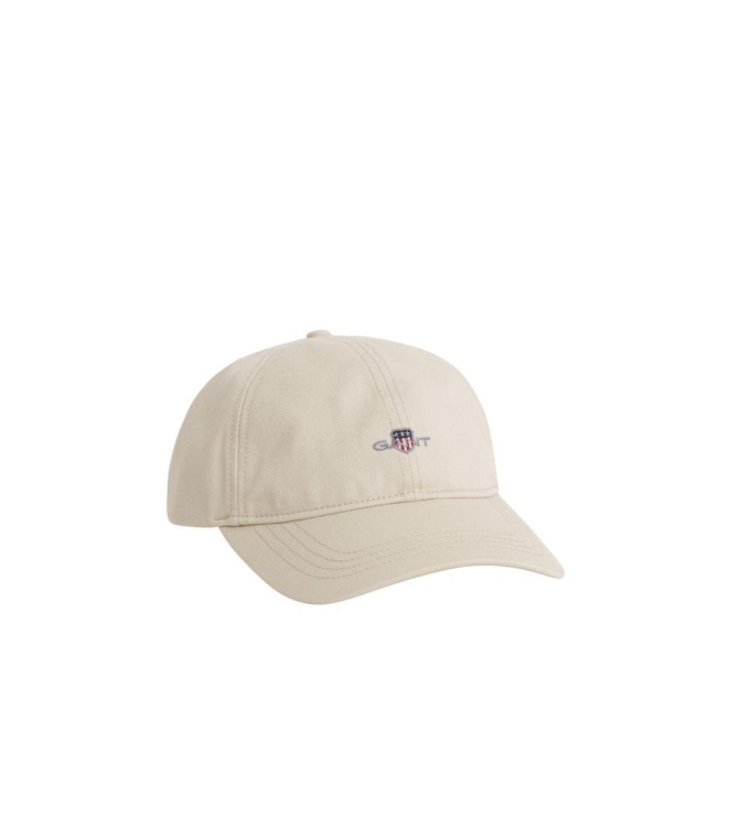 Gant SHIELD COTTON TWILL CAP 34 putty