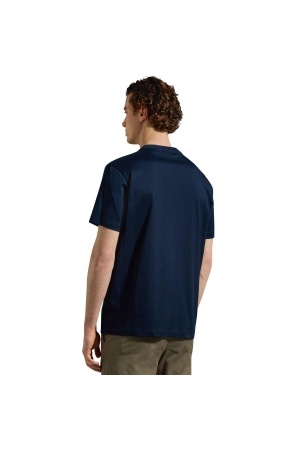 Paul and Shark Shark badge cotton jersey t-shirt 013 Dark blue