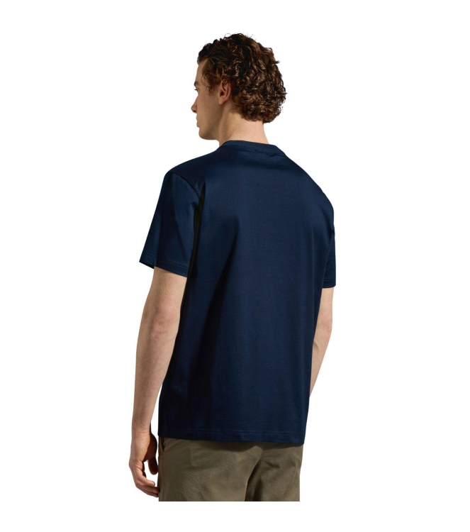 Paul and Shark Shark badge cotton jersey t-shirt 013 Dark blue