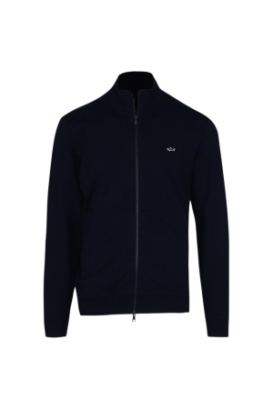 Paul and Shark Shark badge stretch fleece 013 Dark blue