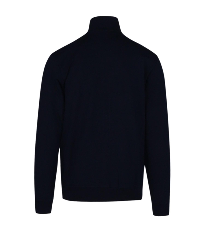 Paul and Shark Shark badge stretch fleece 013 Dark blue