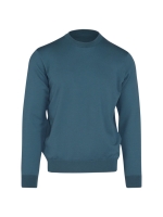 Paul and Shark Shark tag summer wool crewneck 581 Groen 