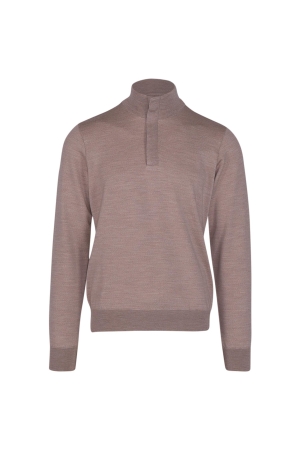 Paul and Shark Alcantara detail summer wool  226 Light brown