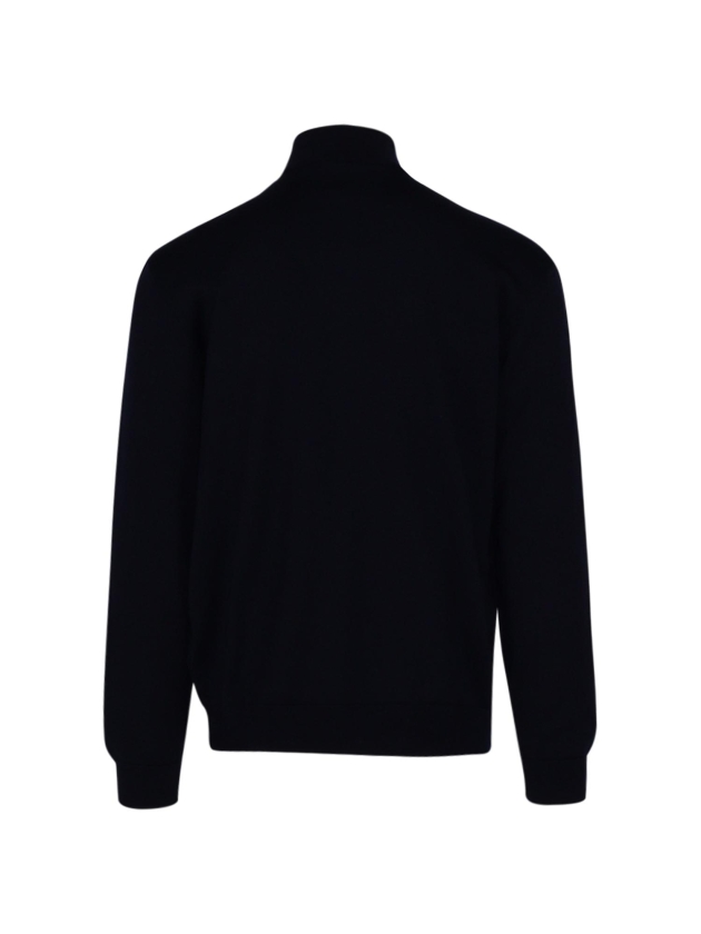Paul and Shark Alcantara detals summer wool 050 Navy
