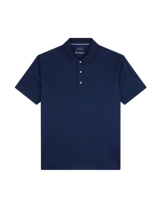 Paul and Shark Embroidered fin silver  013 Dark blue