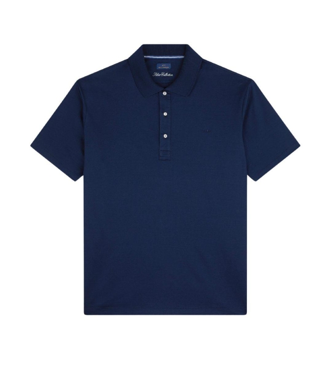 Paul and Shark Embroidered fin silver  013 Dark blue
