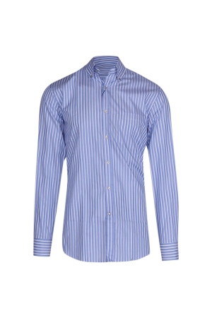 Paul and Shark Silver collection cotton twill shirt V85