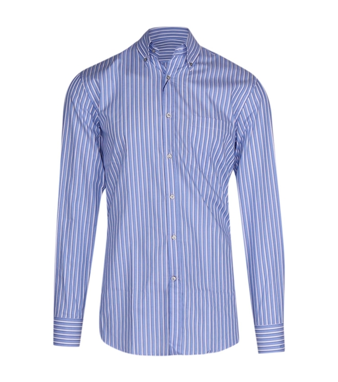 Paul and Shark Silver collection cotton twill shirt V85
