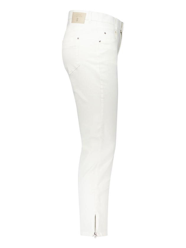 Gardeur Hose 5-Pocket Slim 2002 Ecru