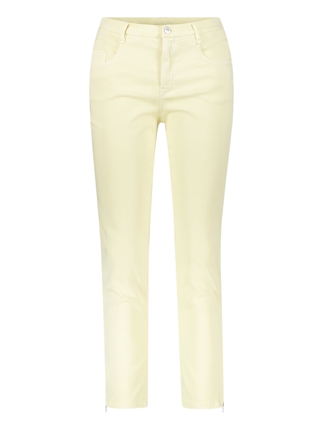 Gardeur Hose 5-Pocket Slim 2042 Hellgelb