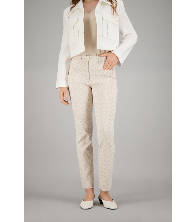 Gardeur Hose Zigarette Slim 1011 Hellbeige