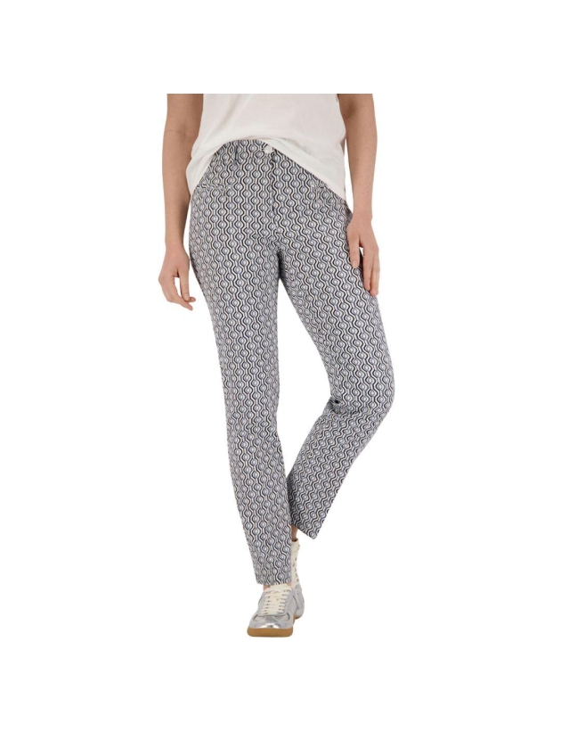 Gardeur Hose Zigarette Slim 1069 Dunkelmarine