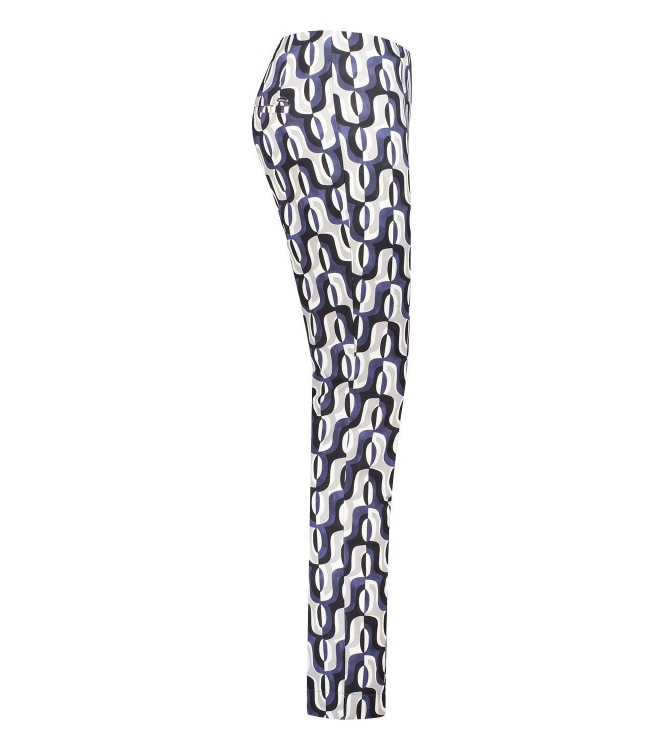 Gardeur Hose Pull On Slim 1069 Dunkelmarine