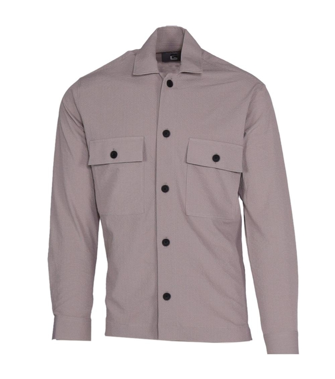 Genti Eagle monogram shirt 048 Sand