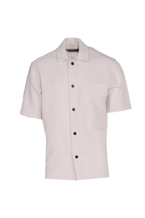 Genti Sunset monogram shirt 139 Off white