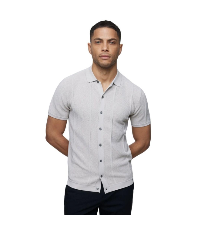 Genti Shirt 8 buttons 044 Mid brown