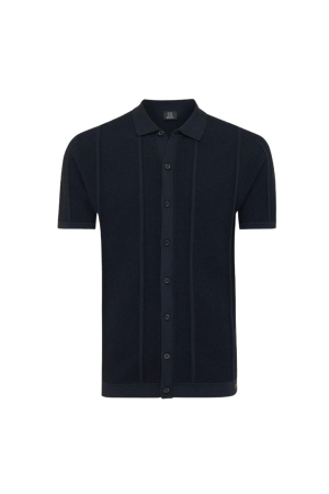 Genti Shirt 8 buttons 010 Navy