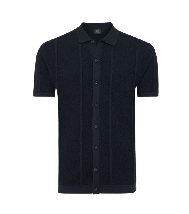 Genti Shirt 8 buttons 010 Navy