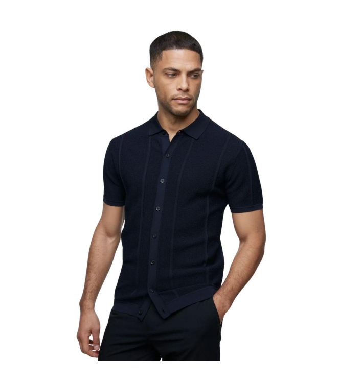 Genti Shirt 8 buttons 010 Navy