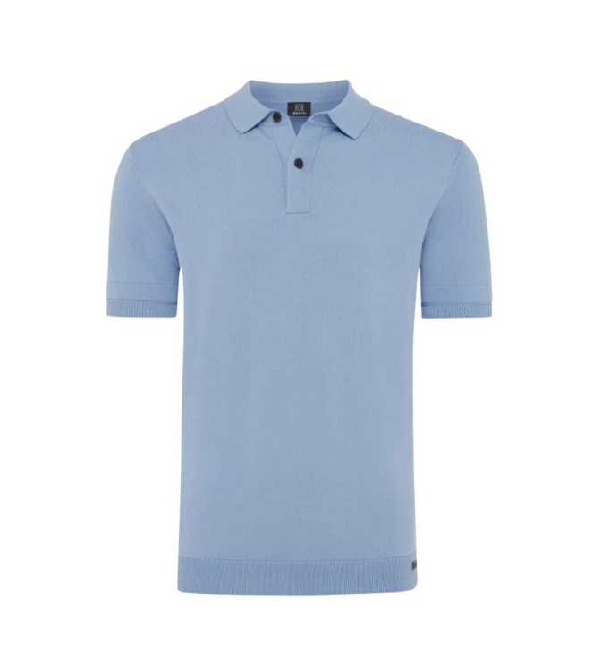 Genti Polo button SS 016 Blue