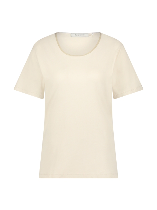 NUKUS Tirza Top Uni 9 sand