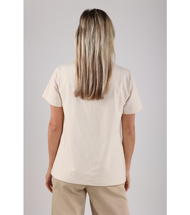 NUKUS Tirza Top Uni 9 sand