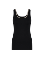 NUKUS Juba Singlet 169 black/gold
