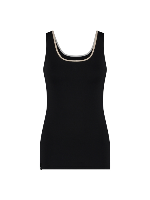 NUKUS Juba Singlet 169 black/gold