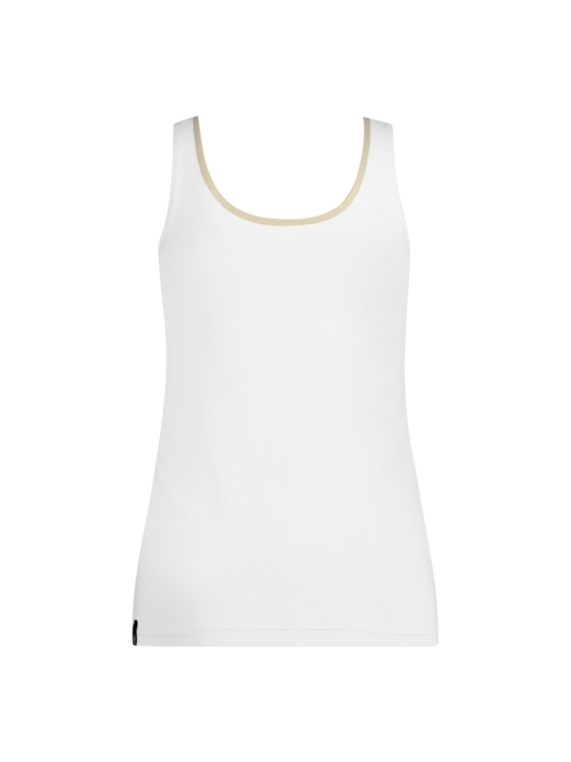 NUKUS Juba Singlet 262 White/gold