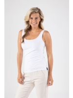 NUKUS Juba Singlet 262 White/gold