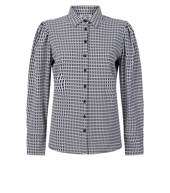 Zoso Yvette 0008-0005 navy-off white