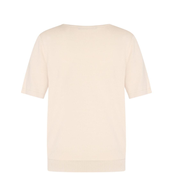 Expresso Pullover with a V-neck and short sl EX240 Oat