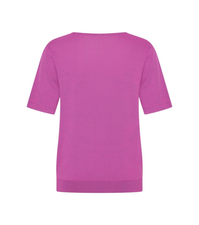 Expresso Pullover with a V-neck and short sl EX795 Dark punch