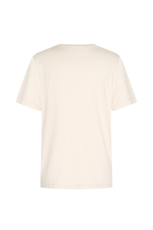 Expresso Tee stripe in dull sequins EX240 Oat