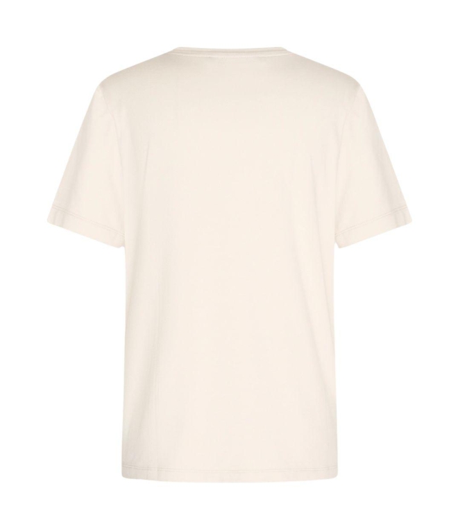 Expresso Tee stripe in dull sequins EX240 Oat