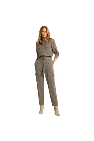 Expresso Travel trouser with side pockets EX218 Dark ash
