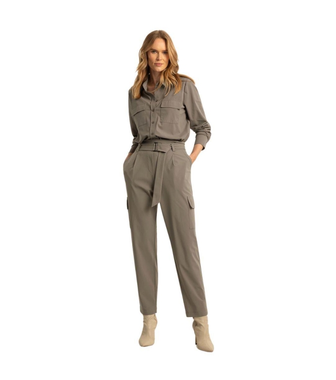 Expresso Travel trouser with side pockets EX218 Dark ash
