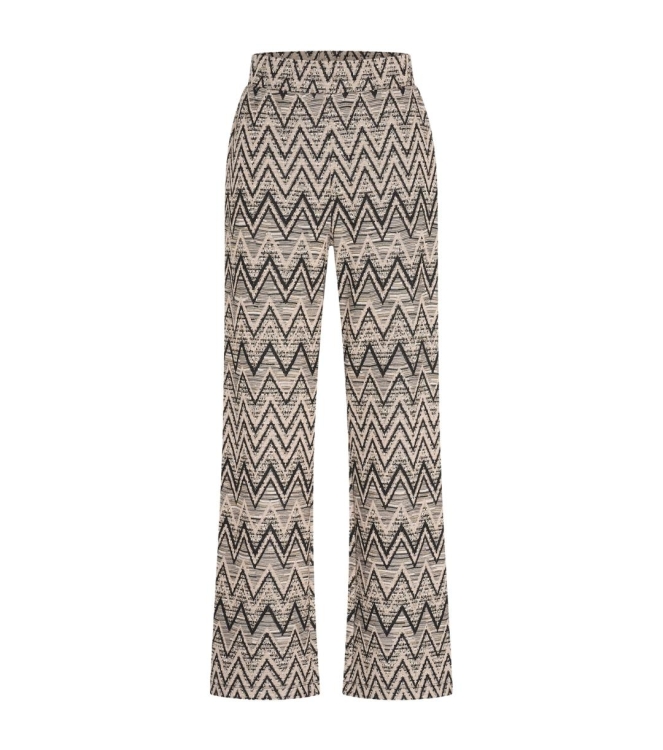 Expresso Pants missoni print wide leg EX900 Black