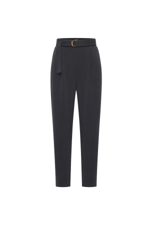 Expresso Pant jersey fake cupro EX900 Black
