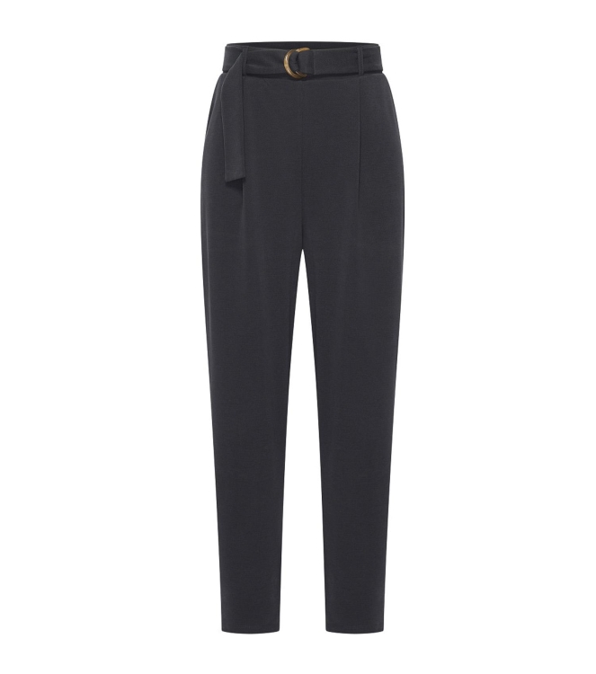 Expresso Pant jersey fake cupro EX900 Black
