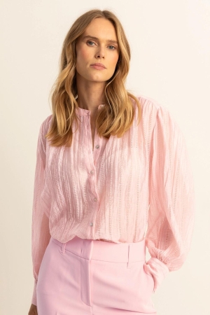 Expresso Round neck structure fabric long sl EX717 Bloom
