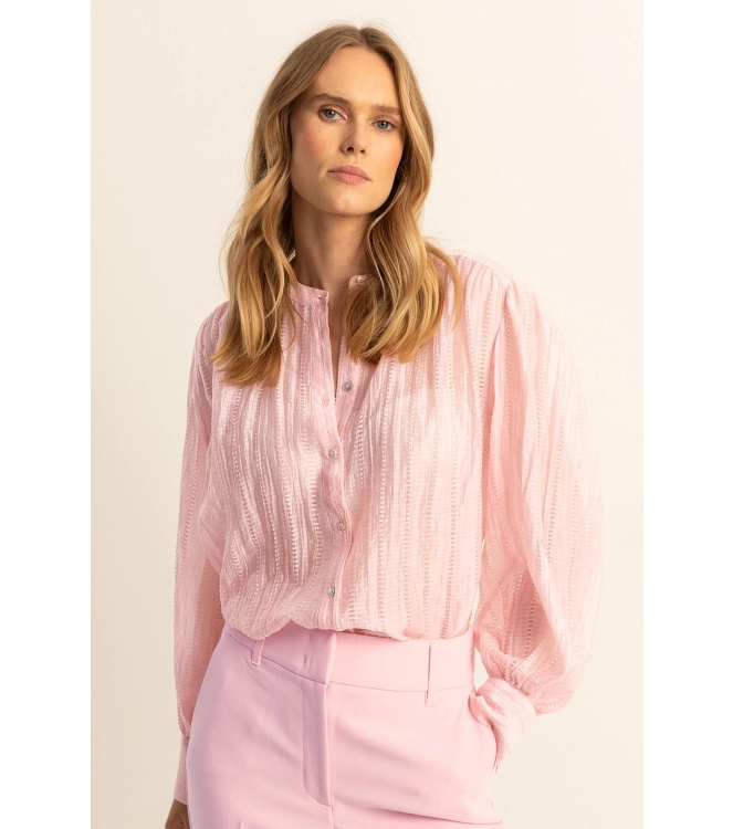 Expresso Round neck structure fabric long sl EX717 Bloom
