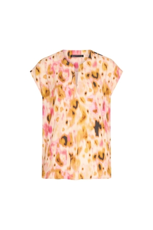 Expresso Blouse allover printed multicolor EX601 Sunflower