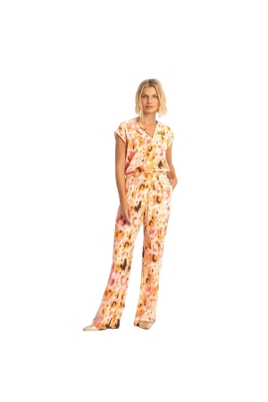Expresso Blouse allover printed multicolor EX601 Sunflower