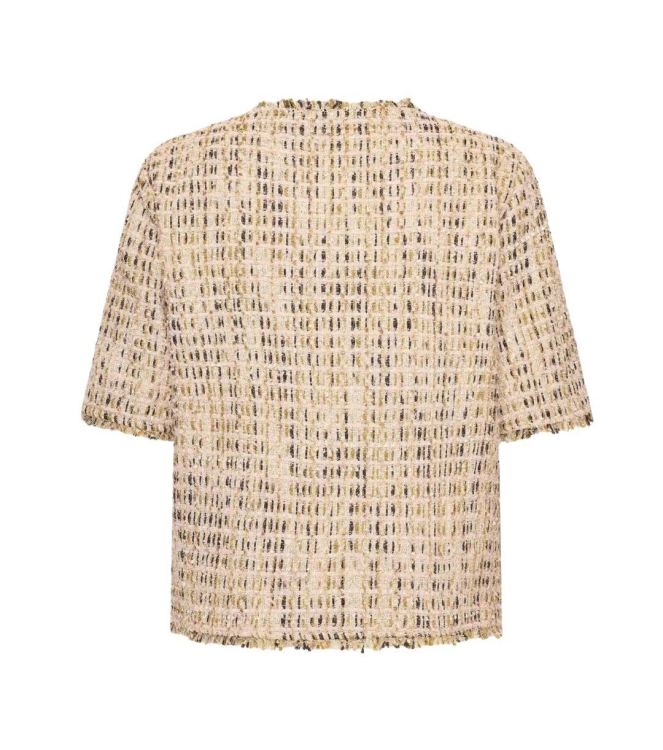 Expresso Boucle short jacket EX717 Bloom