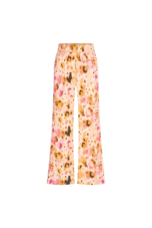Expresso Trouser allover printed multi color EX601 Sunflower