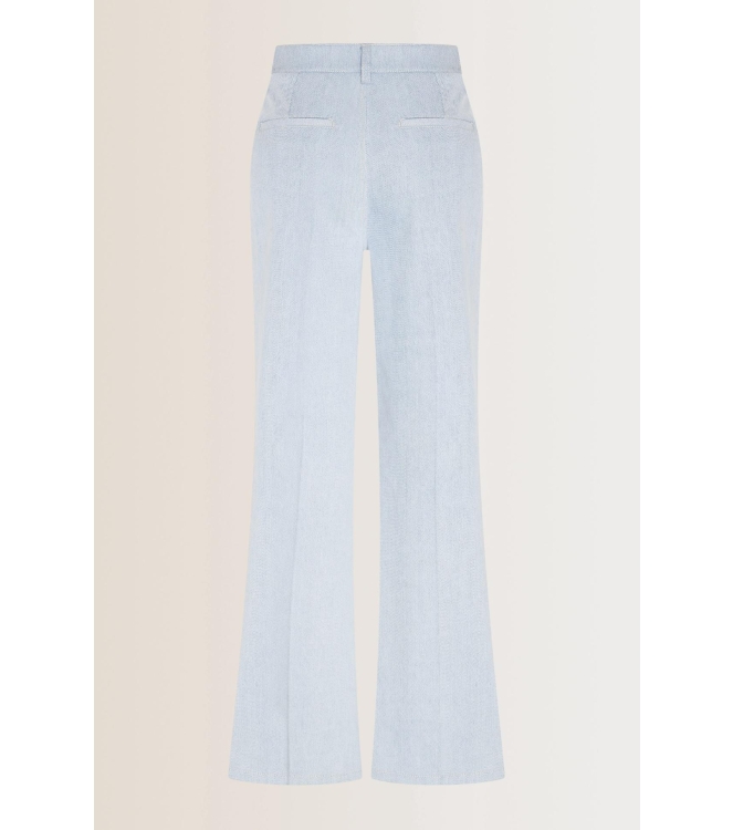 Expresso Wide leg denim trousers EX352 Light blue denim