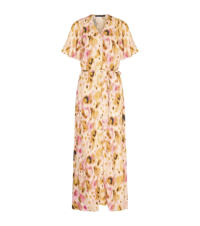 Expresso Long dress allover print multicolor EX601 Sunflower