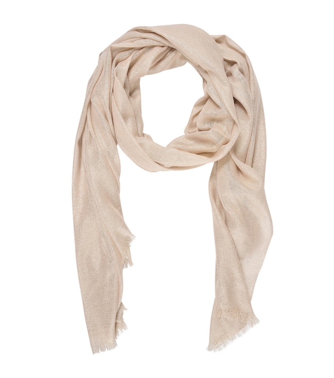 Expresso Solid light woven scarf EX731 Soft bloom